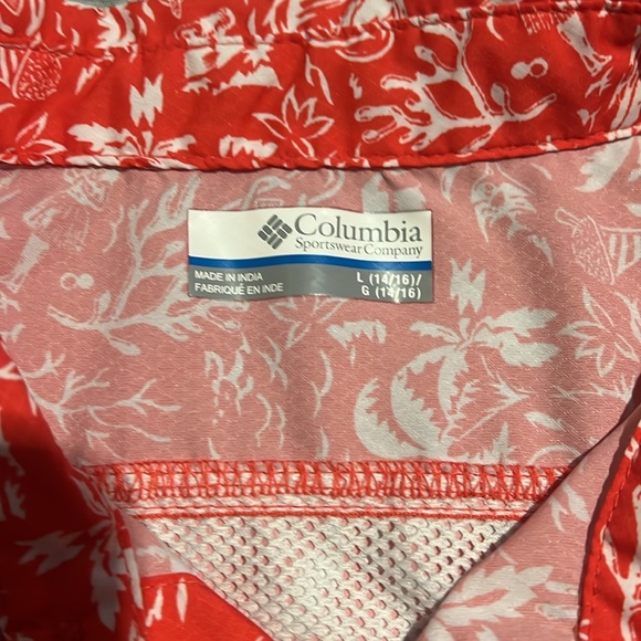Youth Columbia PFG button down - Picture 3 of 4